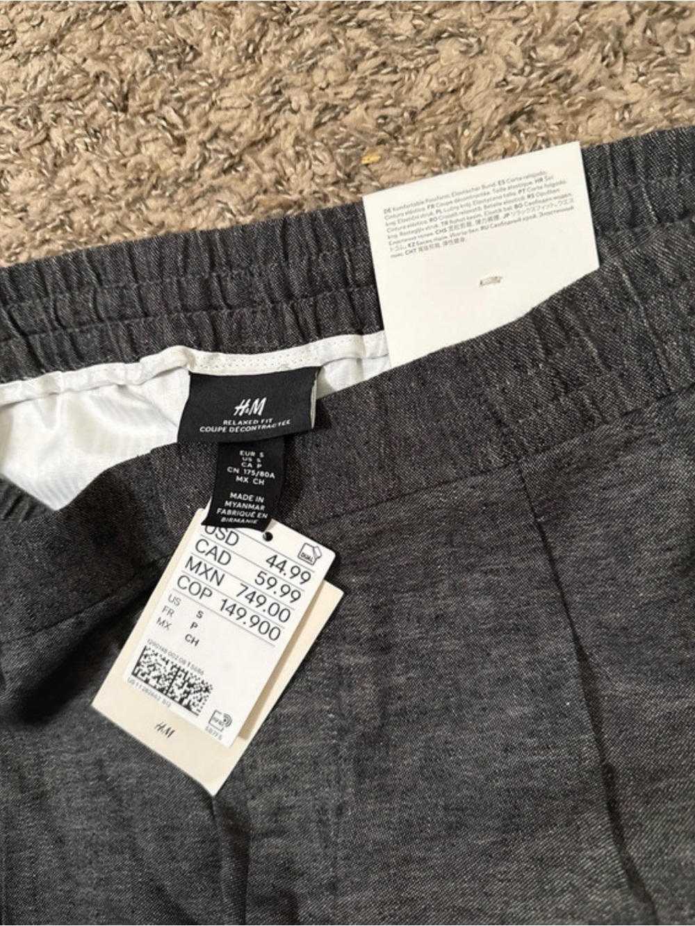 H&M dress pants new